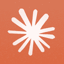 A favicon of Claude