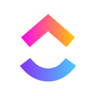 A favicon of ClickUp