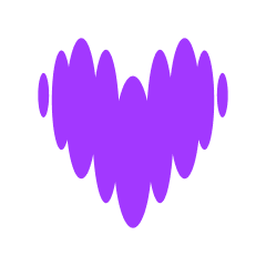 A favicon of Deezer