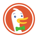 A favicon of DuckDuckGo