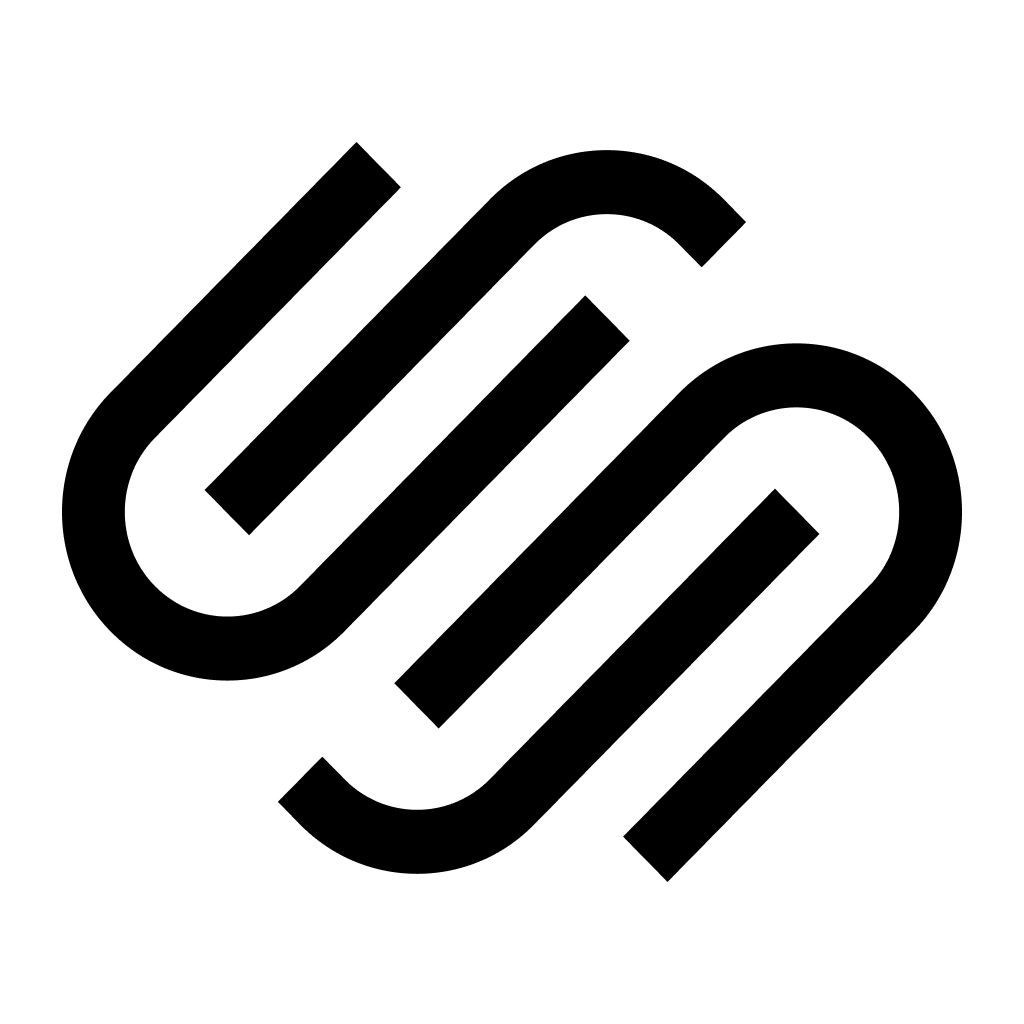 A favicon of Squarespace