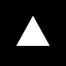 A favicon of Vercel