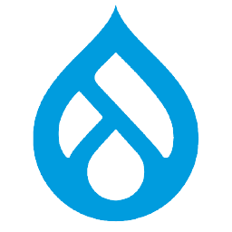 A favicon of Drupal