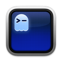 A favicon of Ghostty