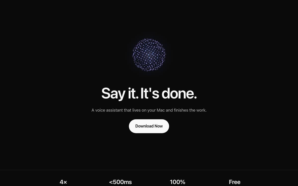 Screenshot of Jarvis website