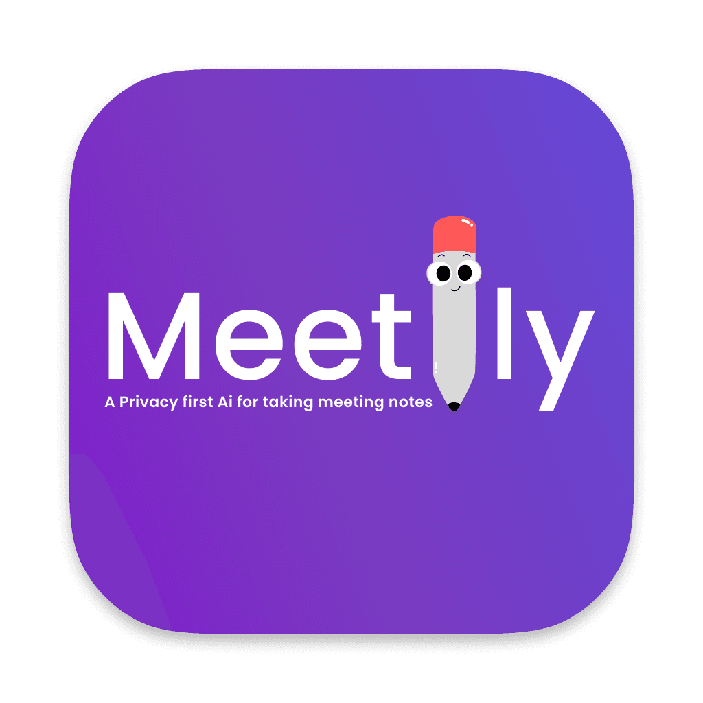 A favicon of Meetily