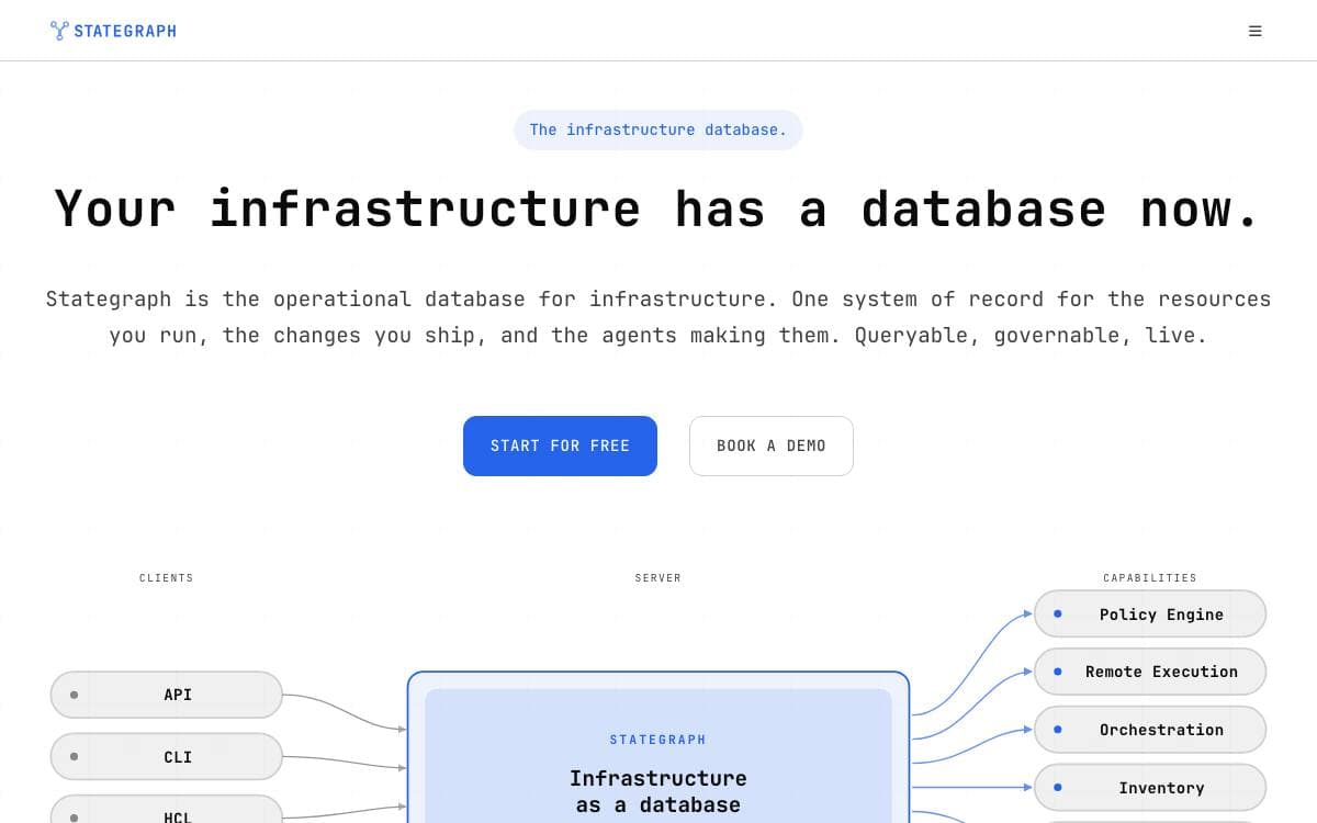 Screenshot of Terrateam website