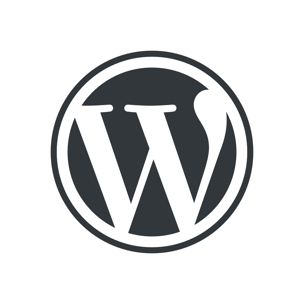 A favicon of WordPress